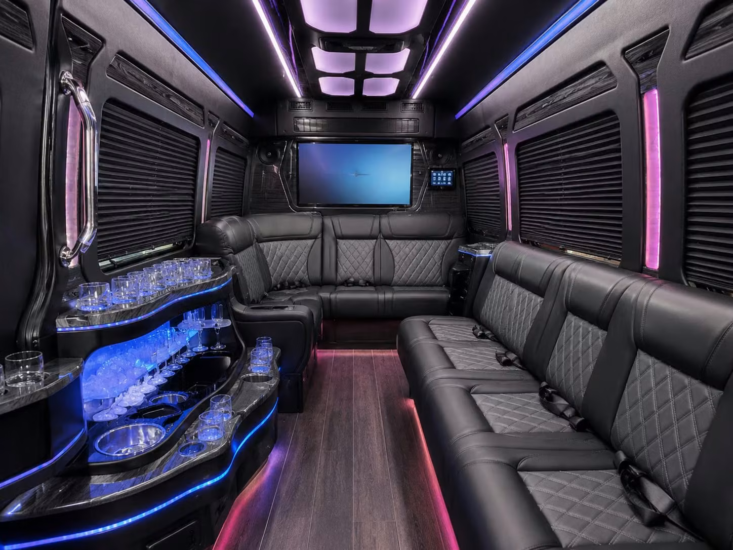 evening reception shuttles so every guest gets home safely