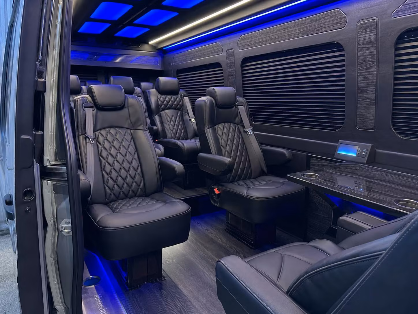 sprinter van transportation for groups and events across odessa