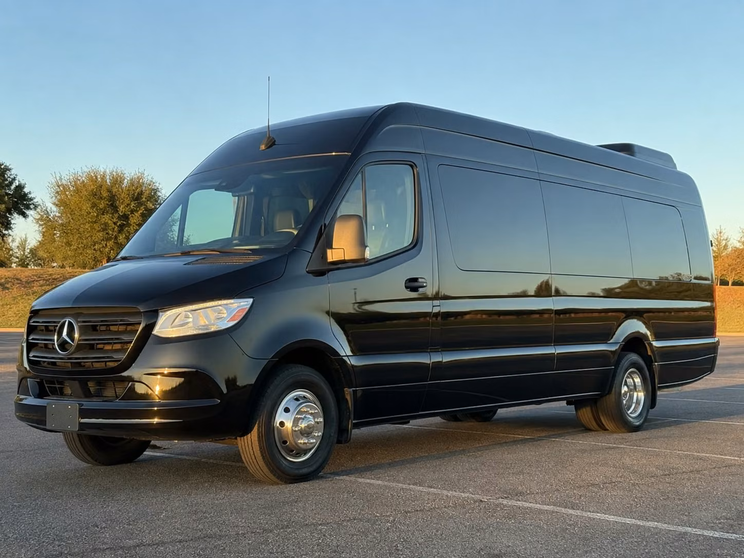 sprinter van with driver